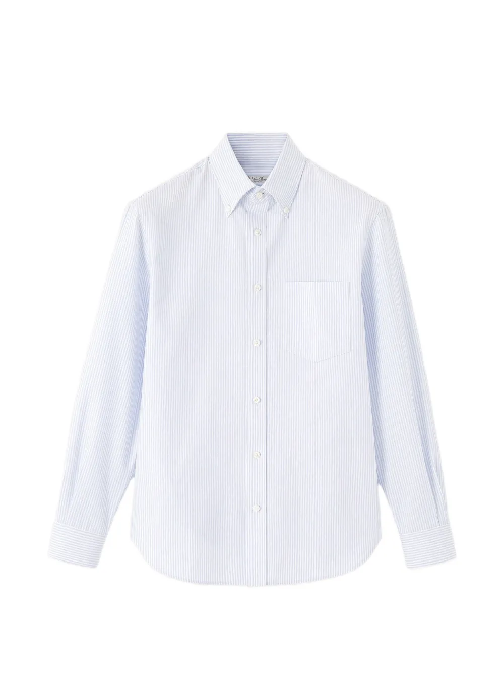 Loro Piana Elia striped button-down shirt - Bianco