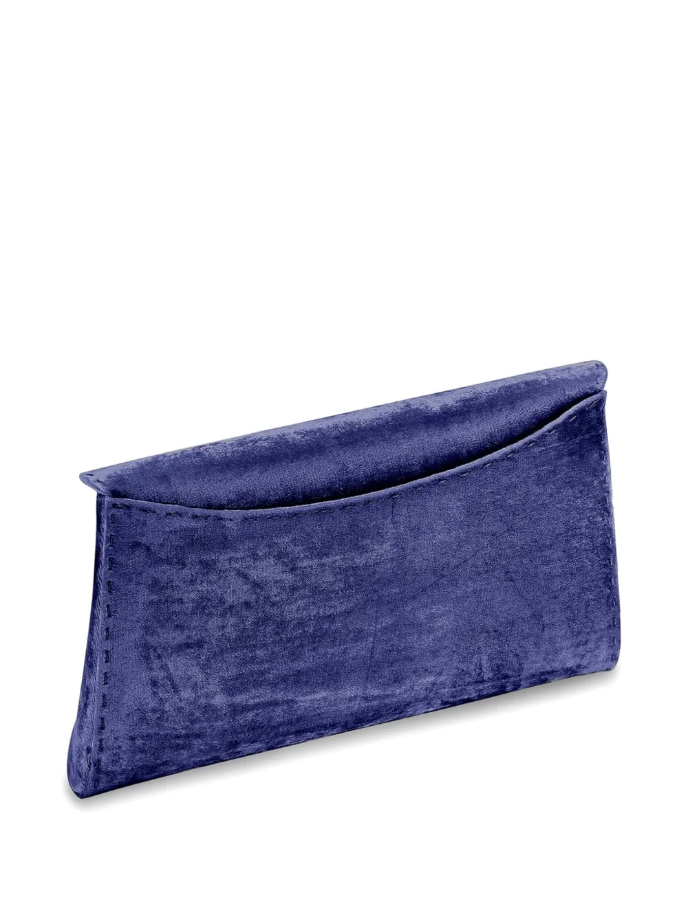 Tyler Ellis Grote Lee Pouchet envelop clutch Blauw