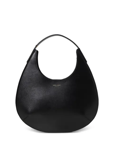 Giorgio Armani Borsa tote in pelle con logo