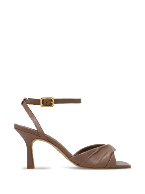 CARRANO ruched-detail square-toe sandals