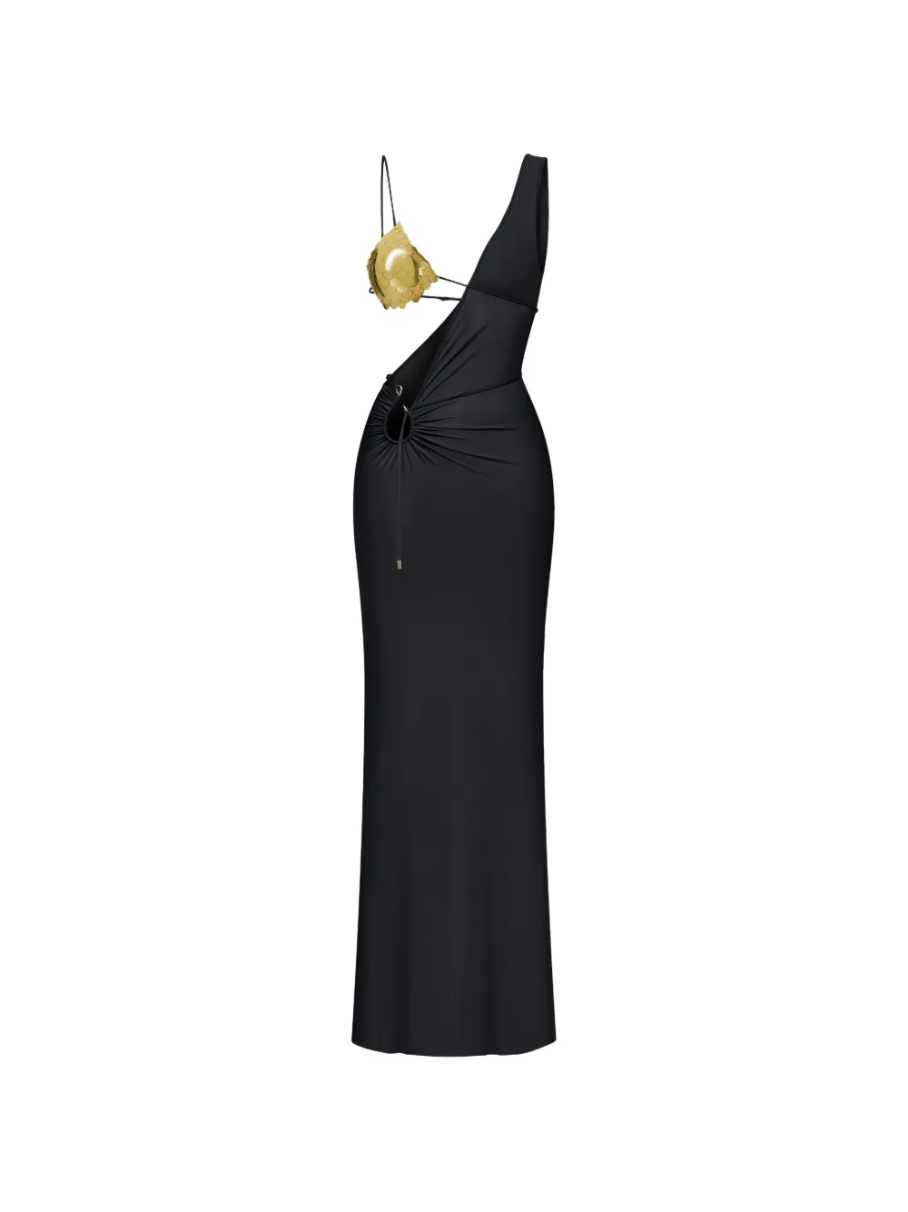 KOROBEYNIKOV cut-out sequin-embellished maxi dress