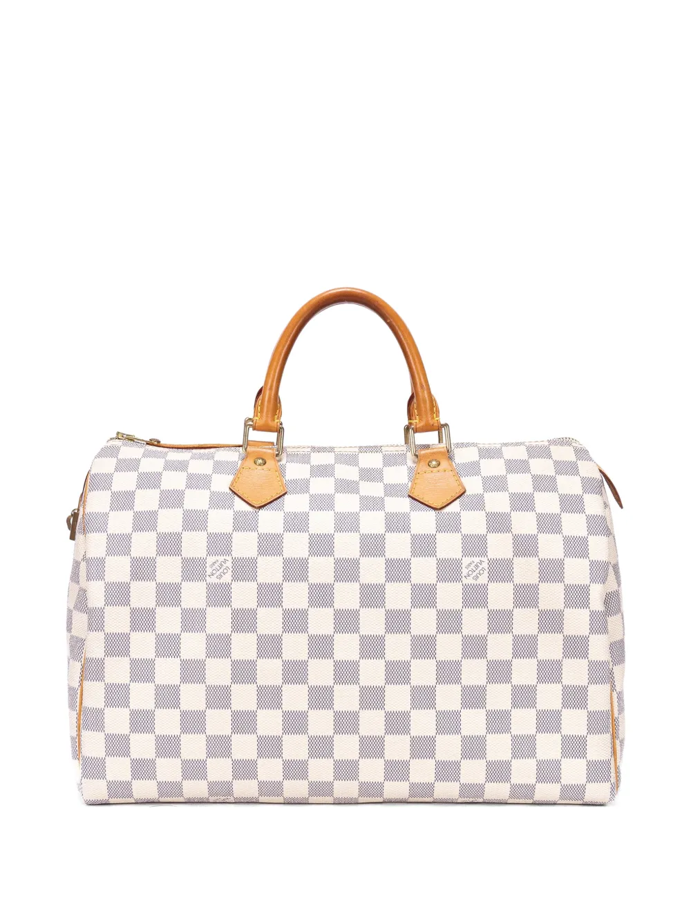 Louis Vuitton Pre-Owned Damier Azur Speedy 35 tote bag - Bianco