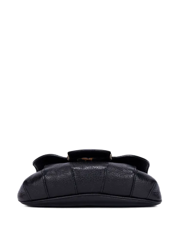 Gucci Pre-Owned バンブー ヌーボー ショルダーバッグ | ブラック