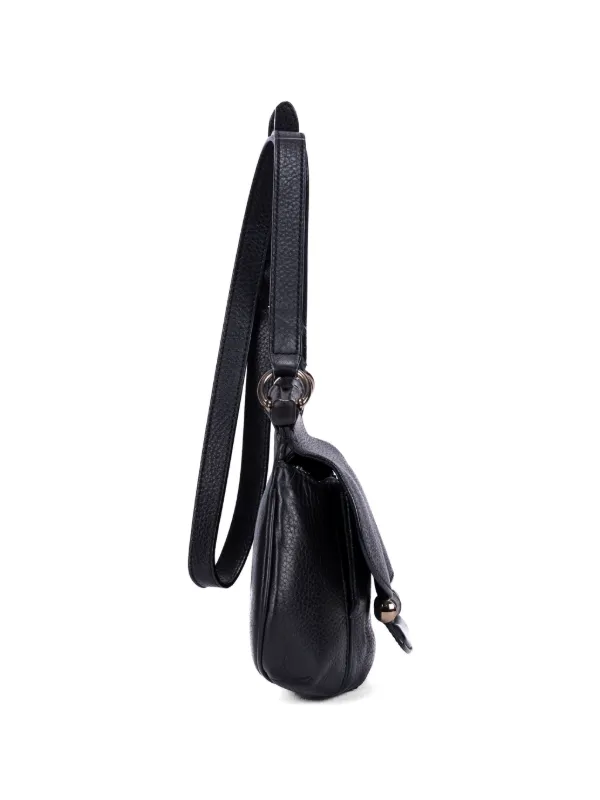 Gucci Pre-Owned バンブー ヌーボー ショルダーバッグ | ブラック