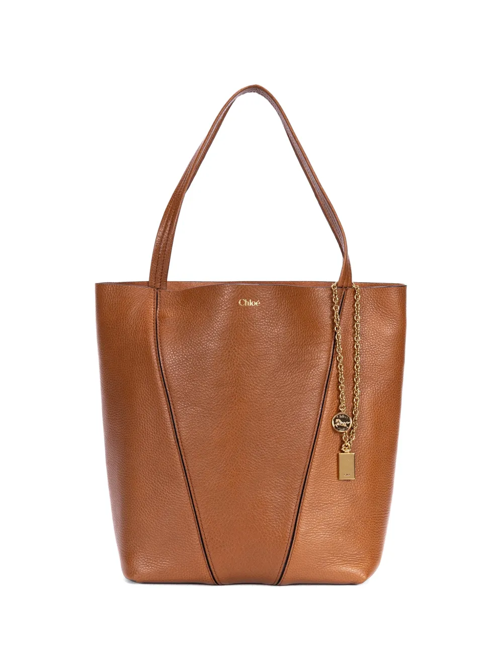 Chloé Pre-Owned Spin tote bag - Marrone