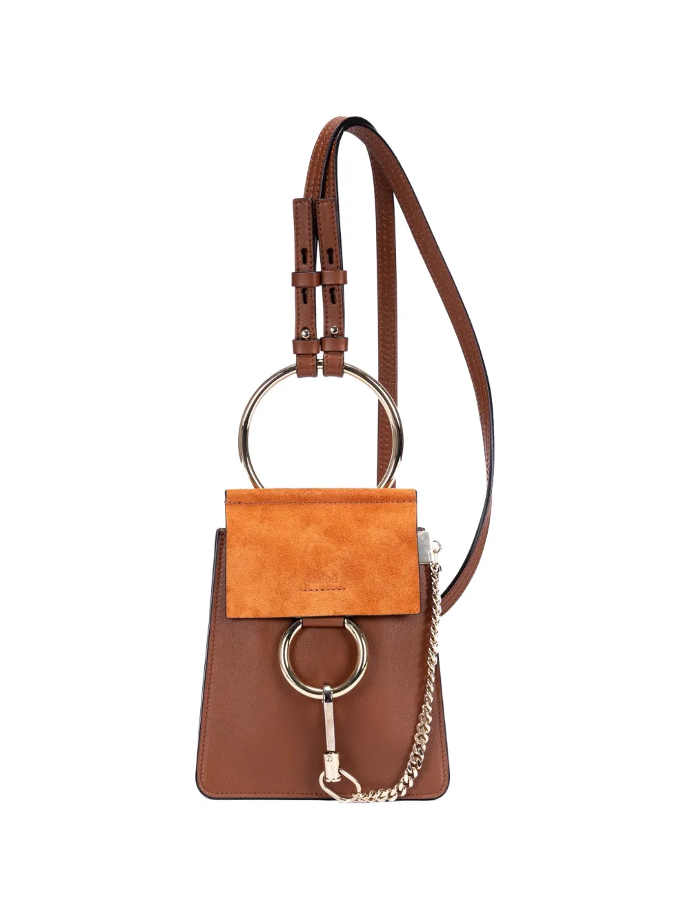 Chloé Pre-Owned Faye Bracelet backpack - Marrone