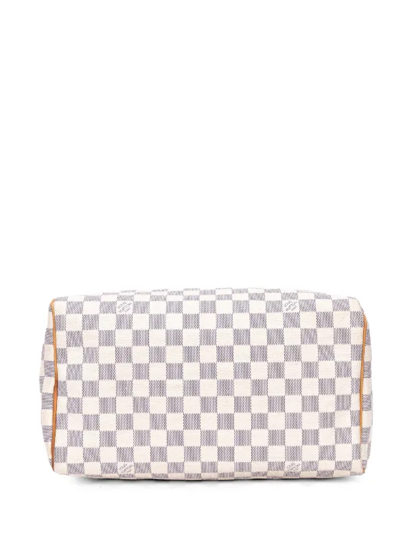 Louis Vuitton Pre-Owned スピーディ ダミエ アズール ハンドバッグ