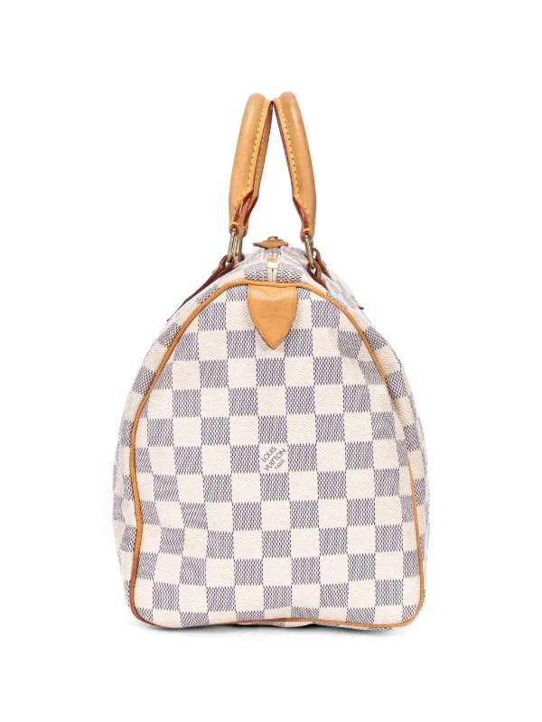 Louis Vuitton Pre-Owned スピーディ ダミエ アズール ハンドバッグ