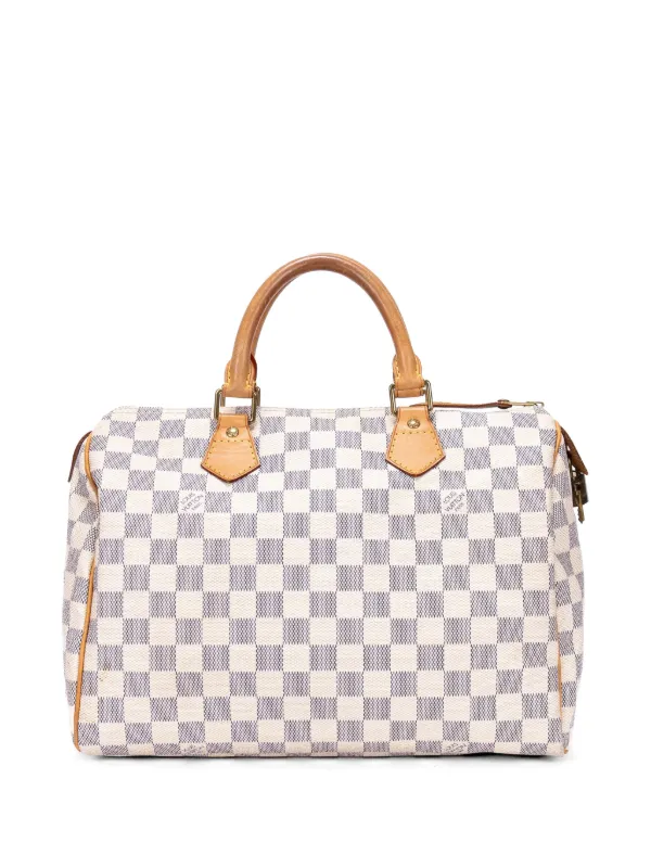 Louis Vuitton Pre-Owned スピーディ ダミエ アズール ハンドバッグ