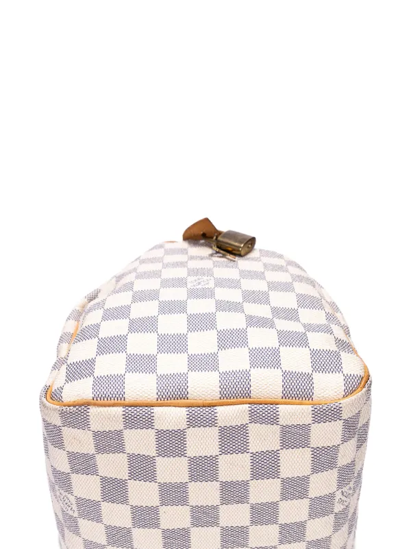 Louis Vuitton Pre-Owned スピーディ ダミエ アズール ハンドバッグ