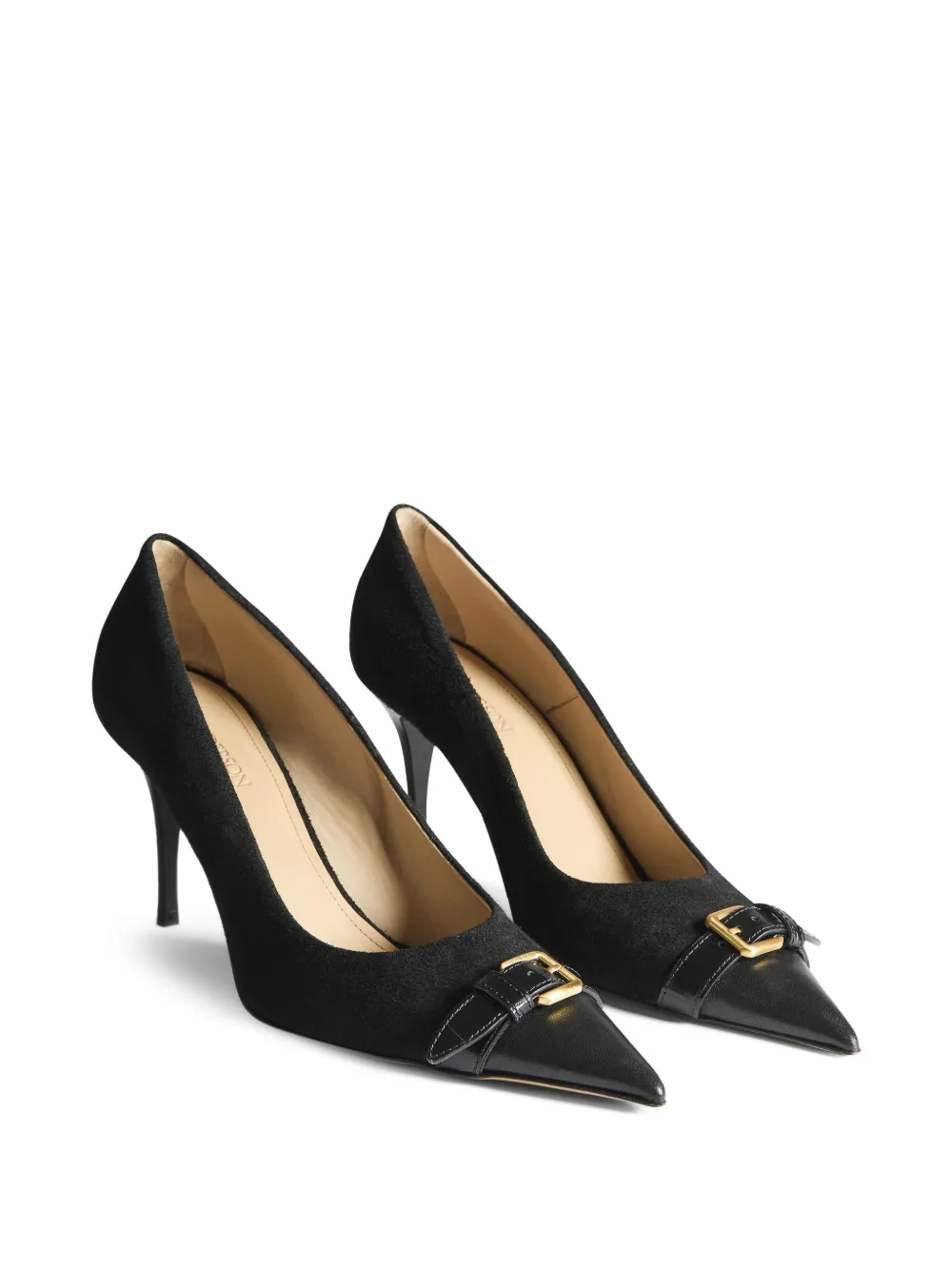 JW Anderson buckle-detail pointed-toe pumps
