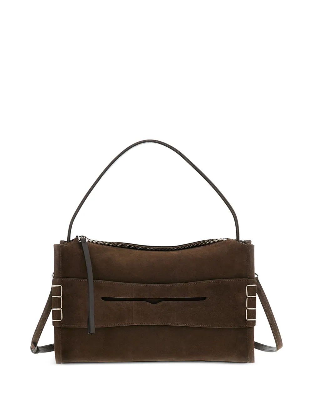 JW Anderson medium Loafer suede shoulder bag
