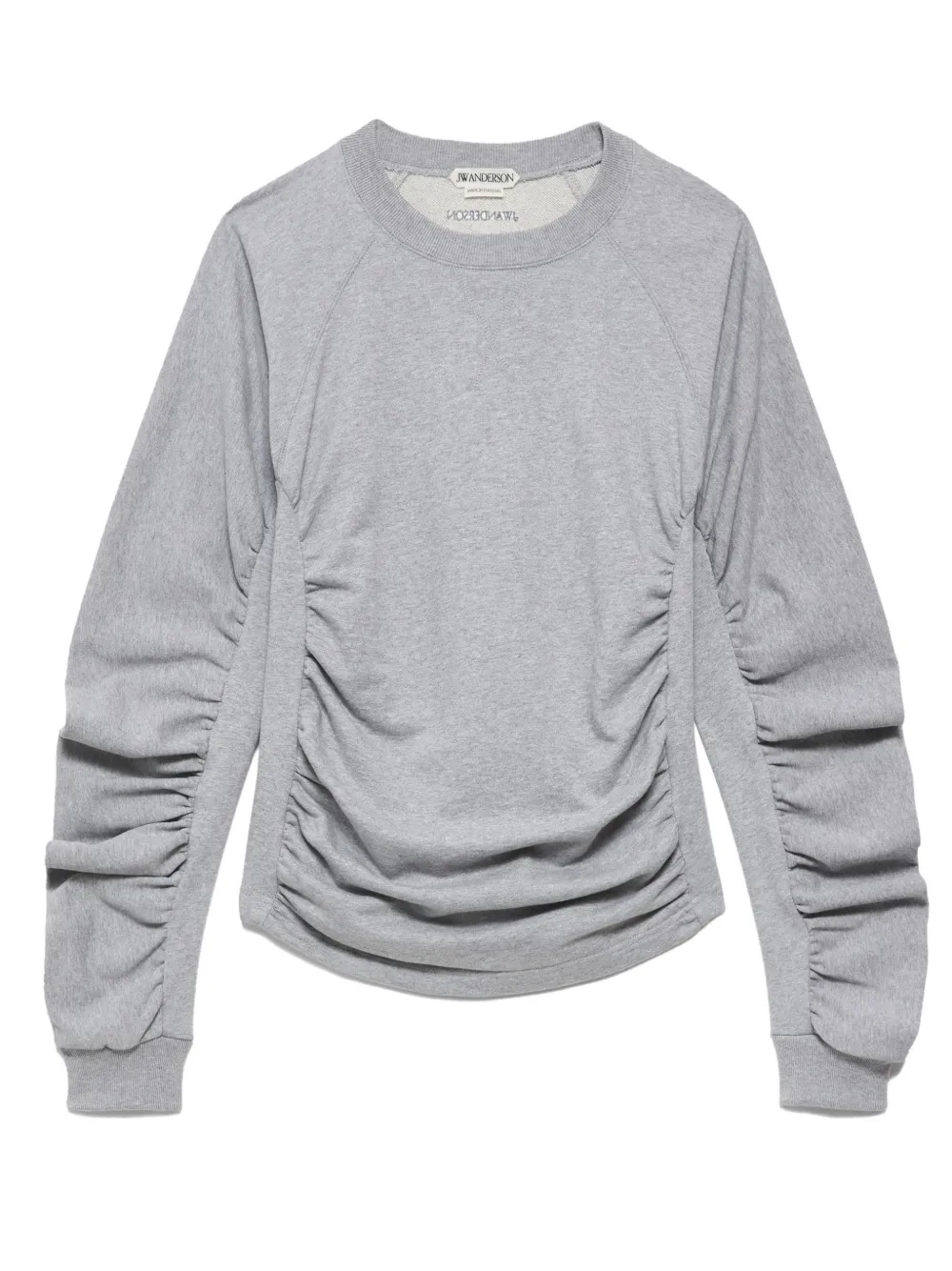 JW Anderson Gesmokte trui met raglanmouwen Grijs