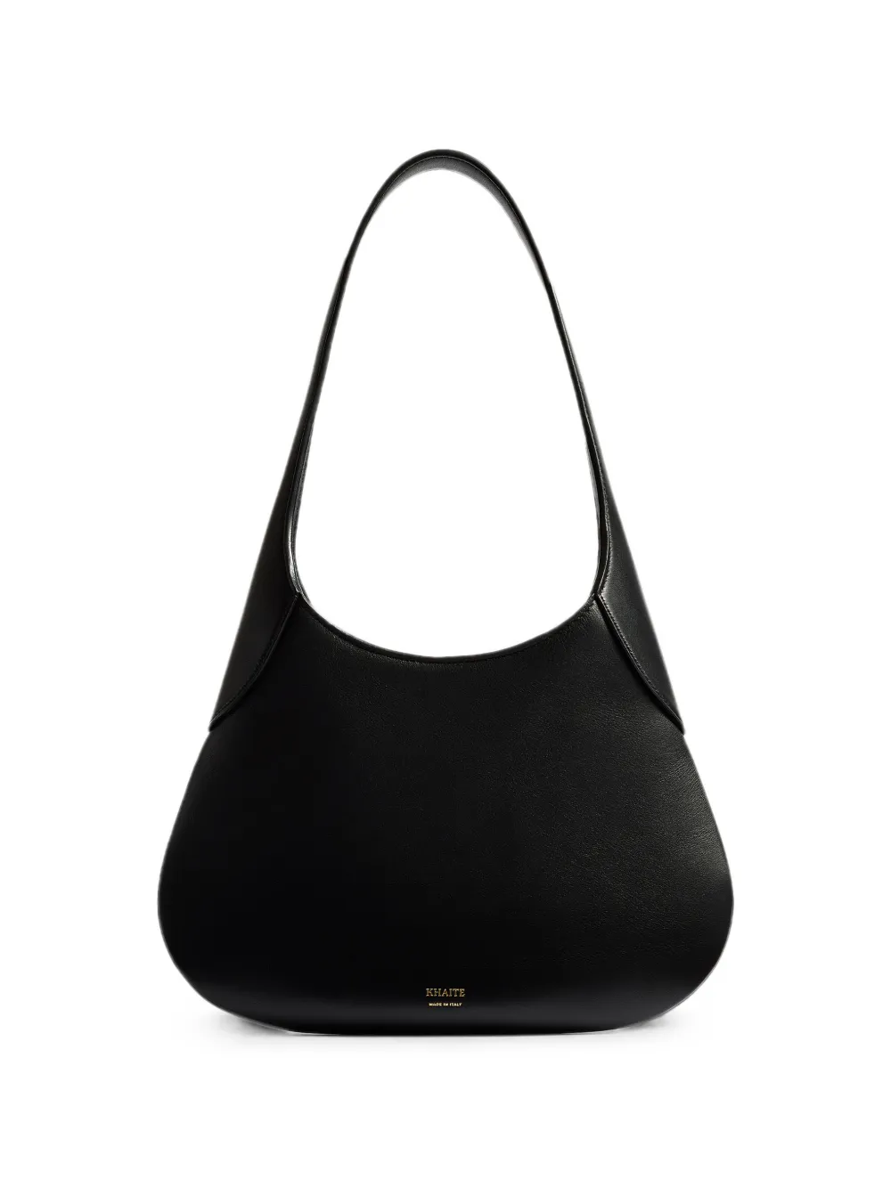 KHAITE small Joan leather shoulder bag - Nero