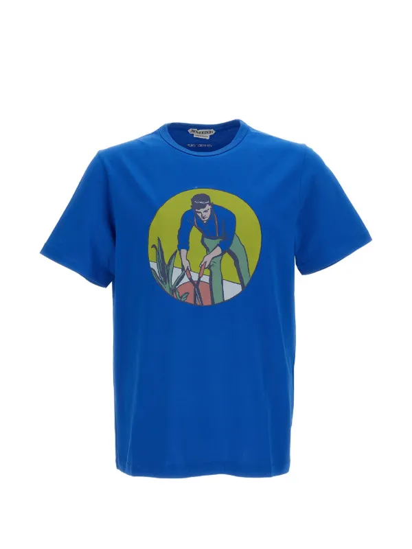 JW Anderson Gardener T-shirt in Blue