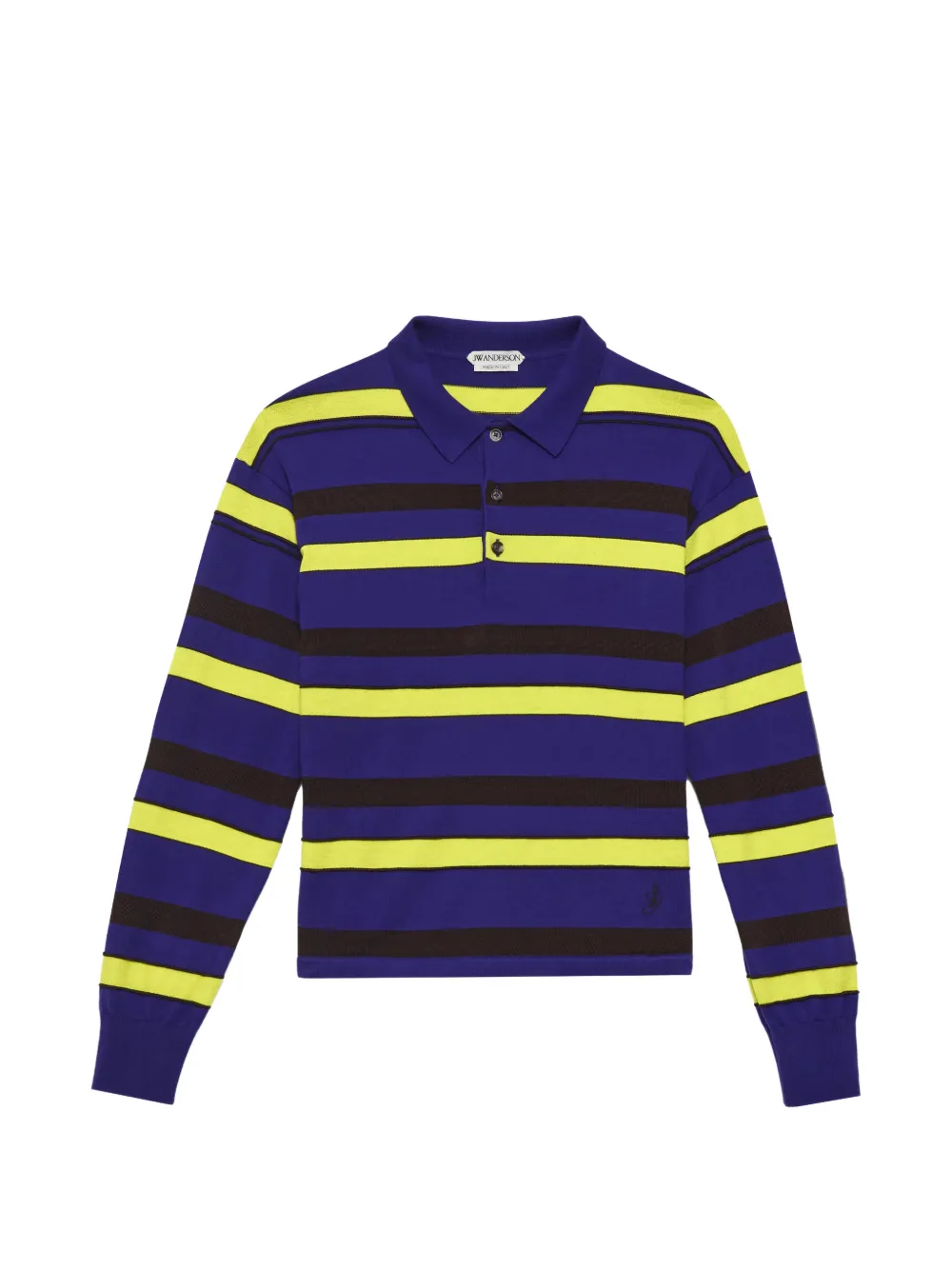 JW Anderson Gestreept poloshirt Paars