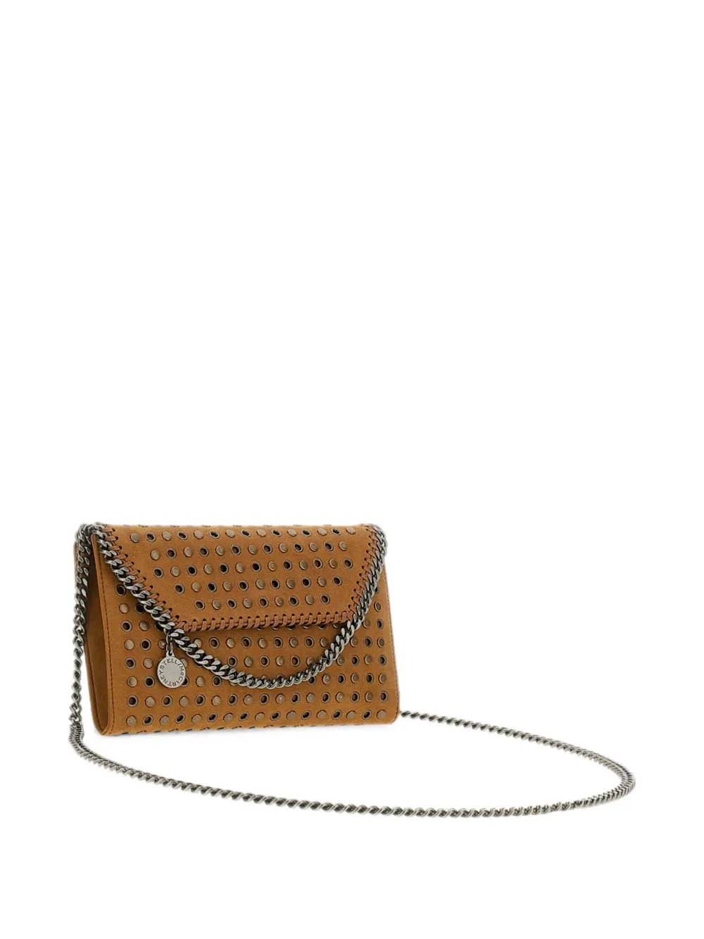 Stella McCartney Alter suède schoudertas Bruin