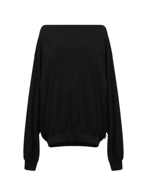 MM6 Maison Margiela langærmet asymmetrisk top