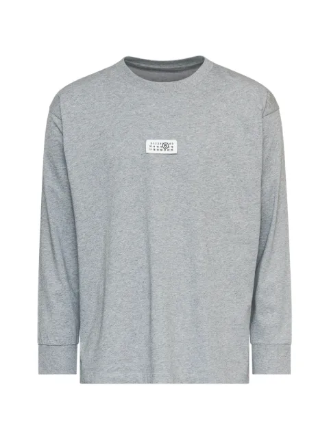 MM6 Maison Margiela cotton jersey long-sleeve top