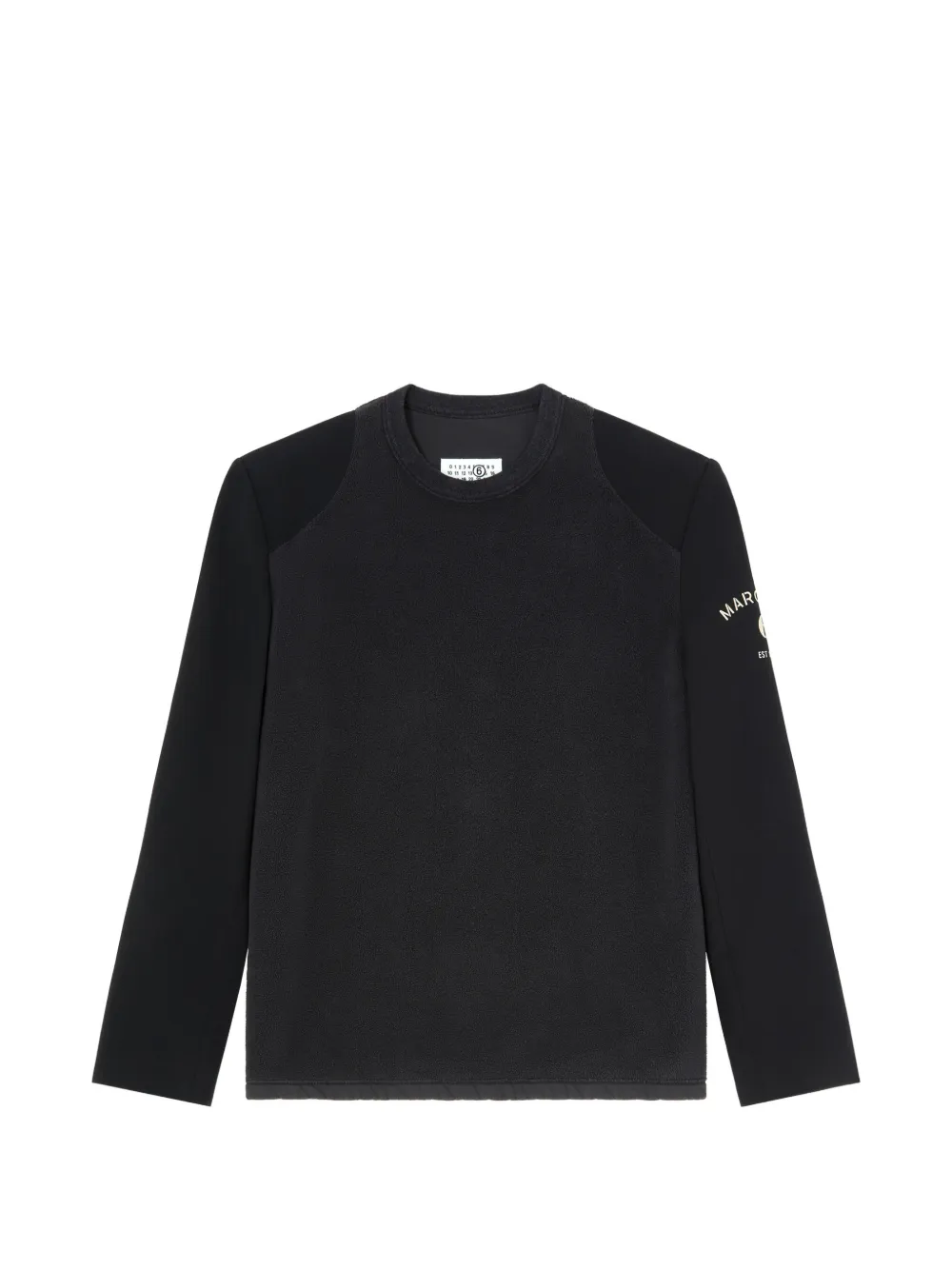 MM6 Maison Margiela long-sleeve top - Grau