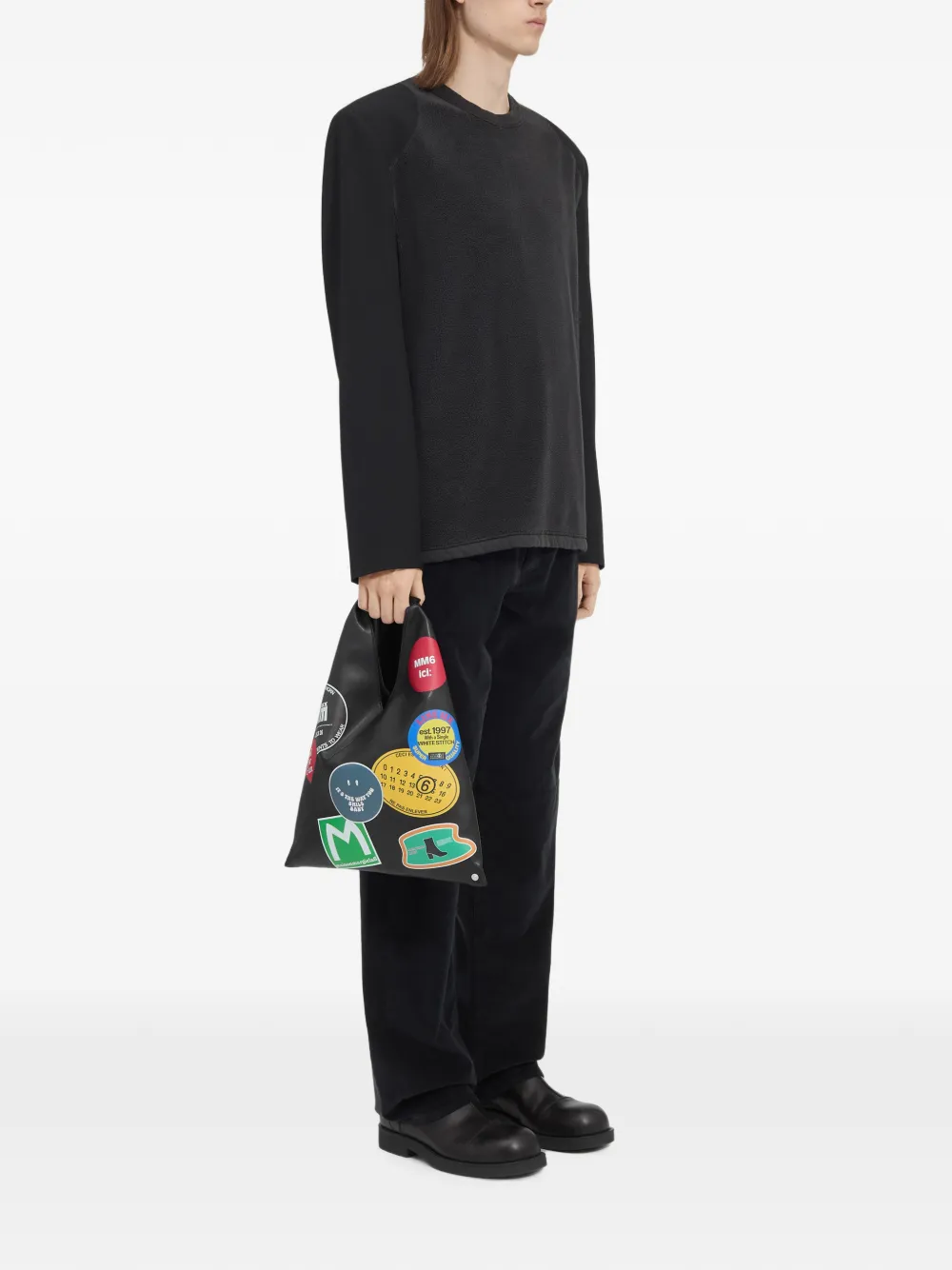 MM6 Maison Margiela Top met lange mouwen Grijs