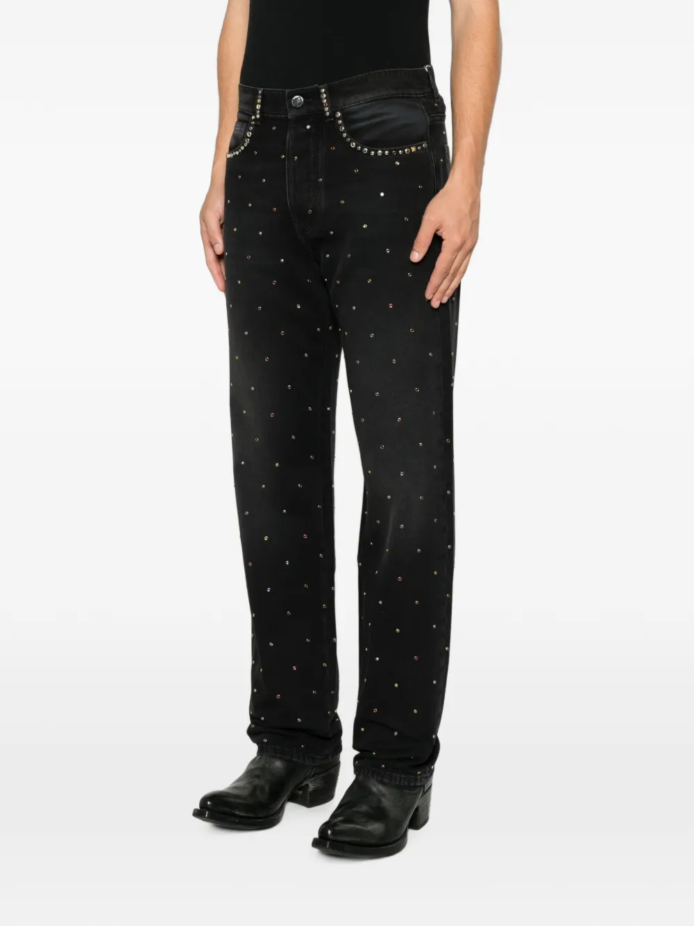 AMIRI Straight broek Zwart