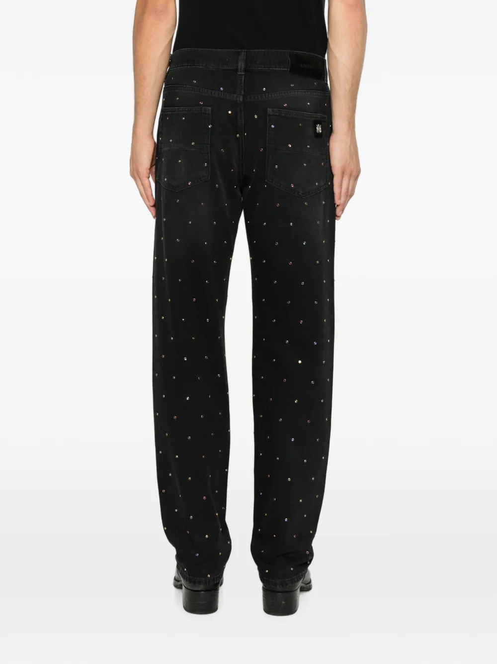 AMIRI Straight broek Zwart
