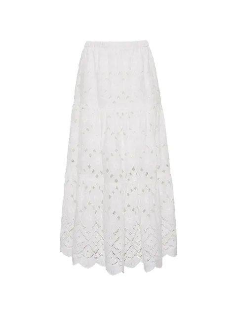 Cara Cara — Melanie eyelet-embroidered maxi skirt