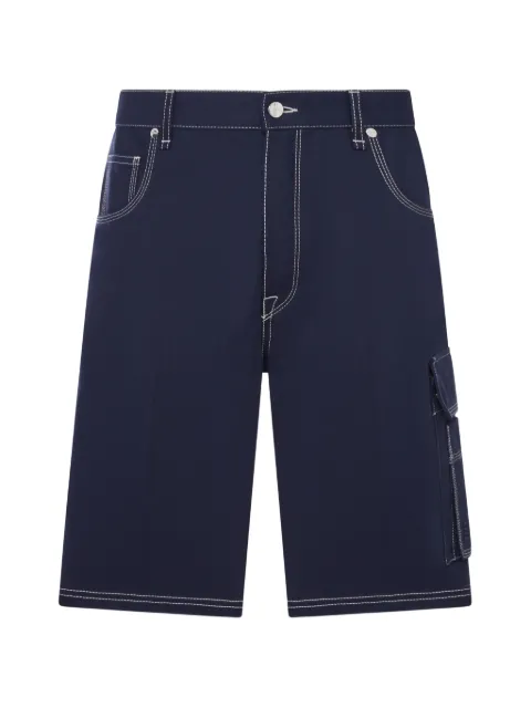 FENDI contrast-stitch cargo shorts