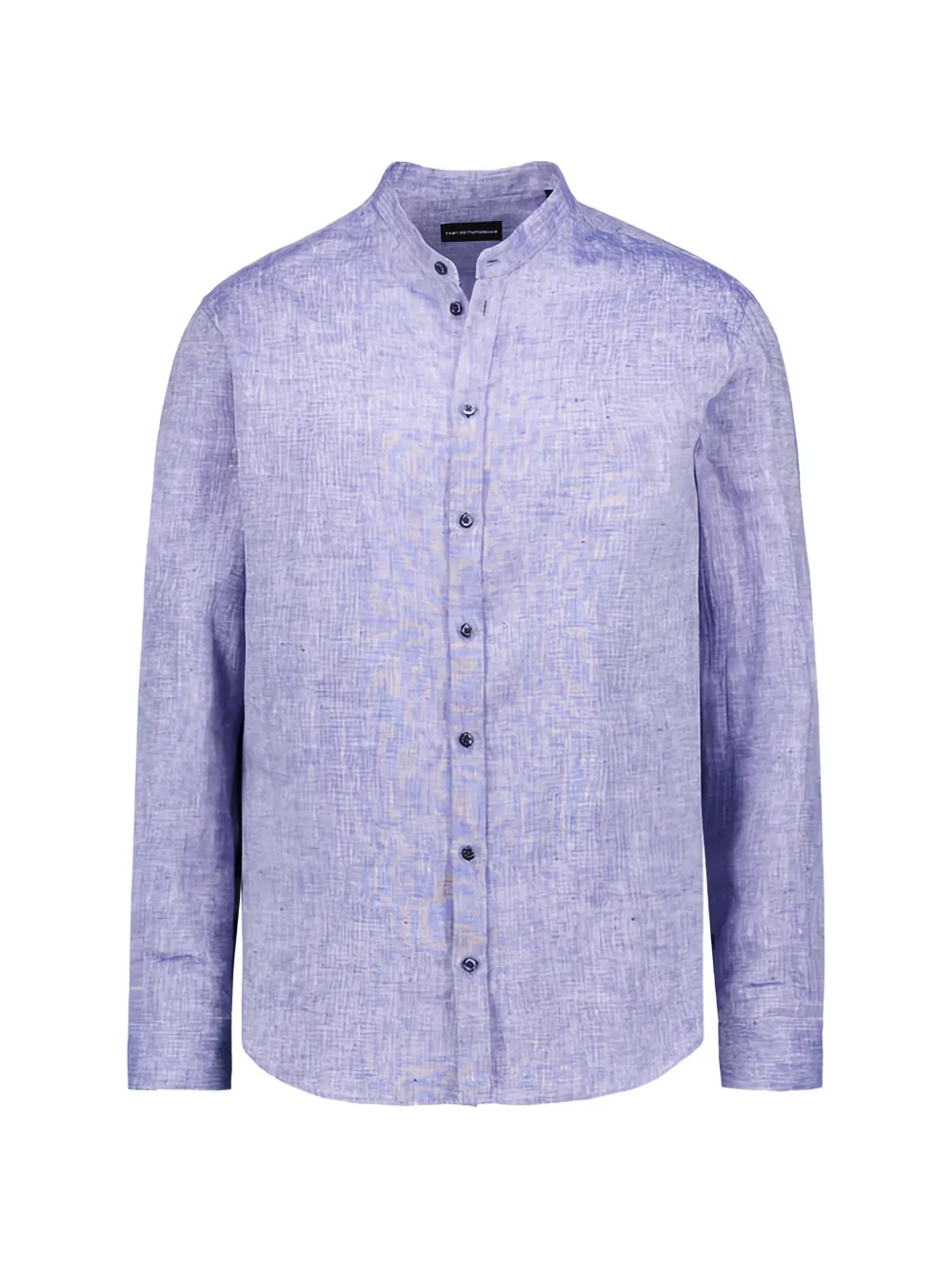 Emporio Armani Camicia con colletto alla coreana - Viola