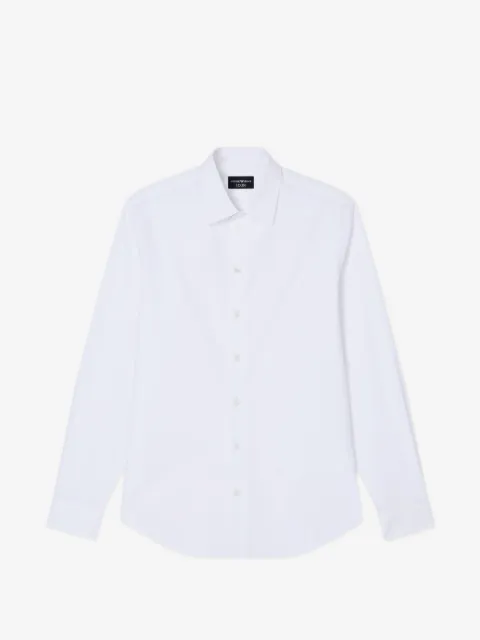 Emporio Armani classic-collar long-sleeve shirt