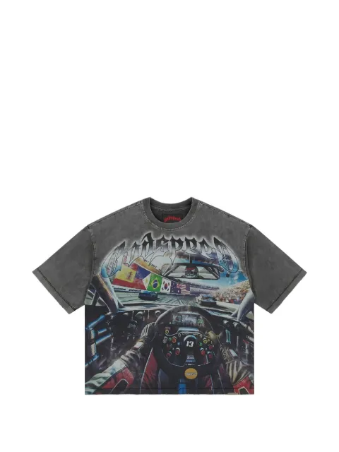 GODSPEED graphic-print washed T-shirt