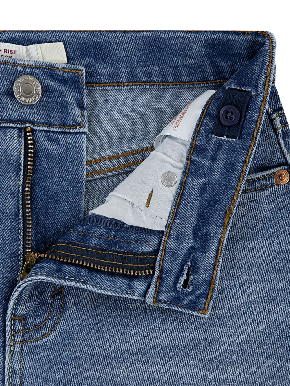  Levi's Kids Vaqueros Anchos - Azul 