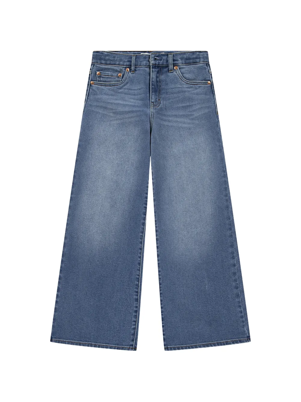 Levi's Kids wide-leg jeans - Blu