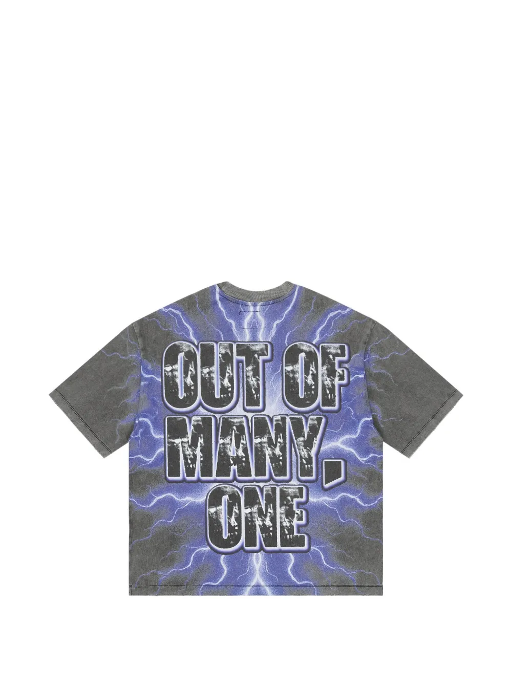 GODSPEED Culture Shock T-shirt met grafische print Grijs