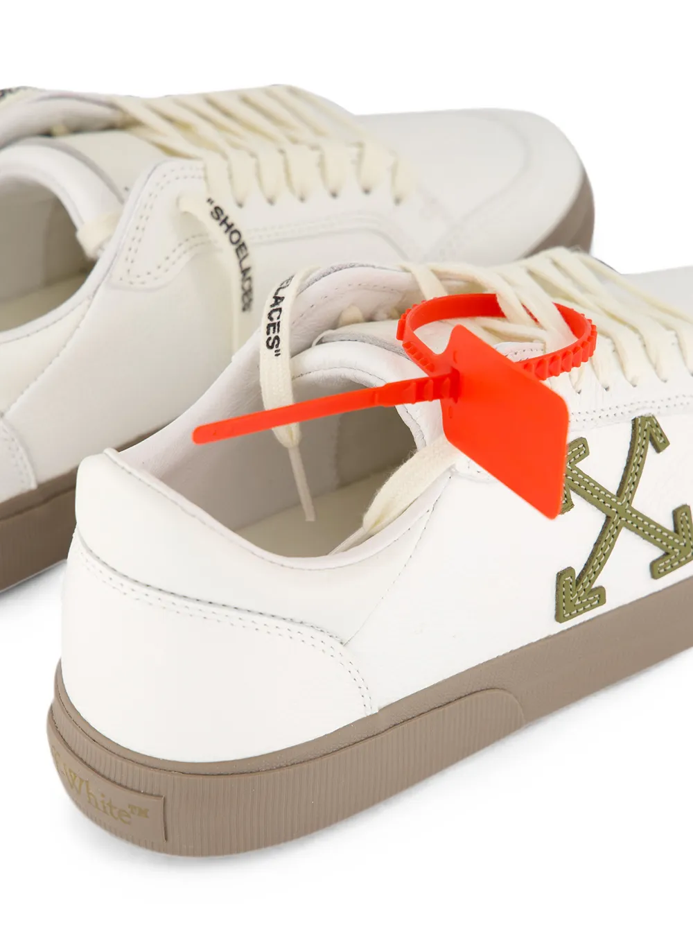 Off-White Vulc Low Arrows sneakers Wit