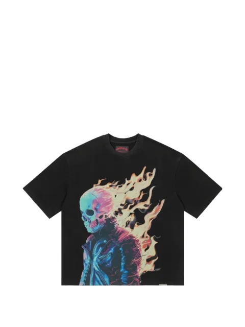 GODSPEED Aura D’Inferno skull-print T-shirt