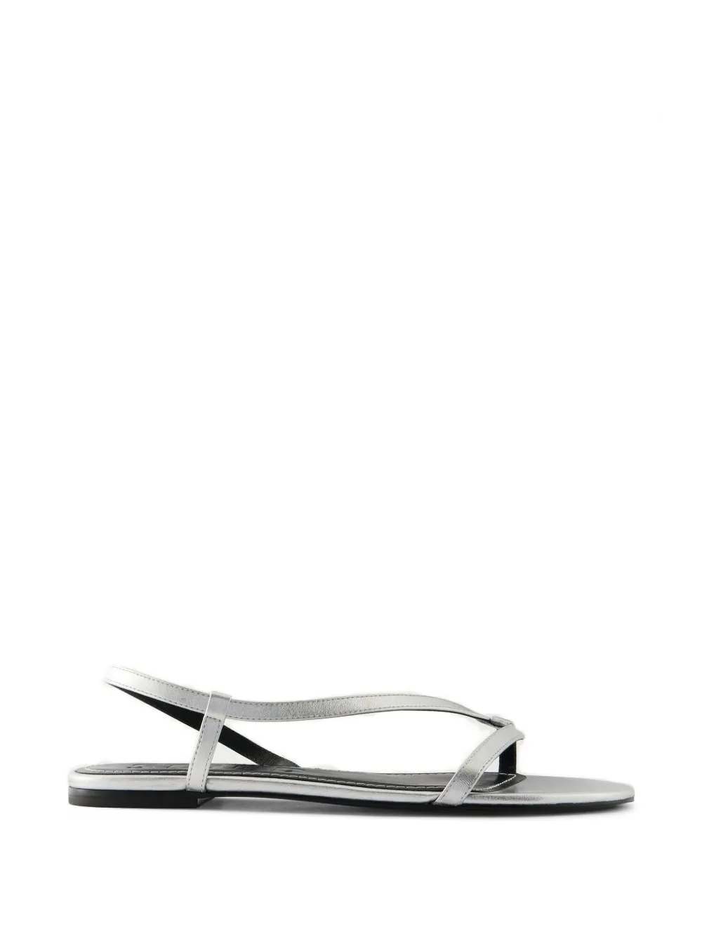 STAUD Louden strappy sandals - Argento