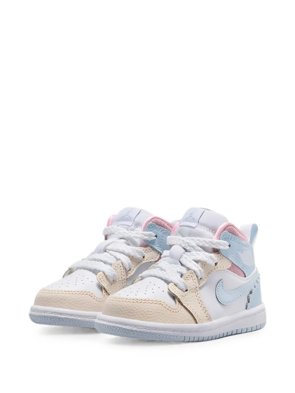 Jordan Kids Jordan 1 Mid SE sneakers Wit