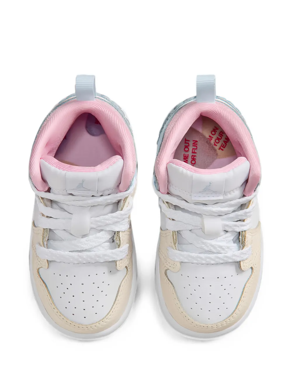 Jordan Kids Jordan 1 Mid SE sneakers Wit