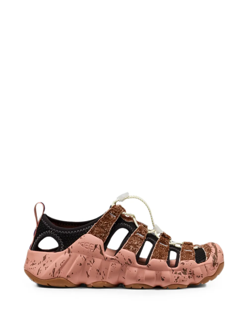 KEEN FOOTWEAR Hyperport textured toggle-fastening sneakers Roze
