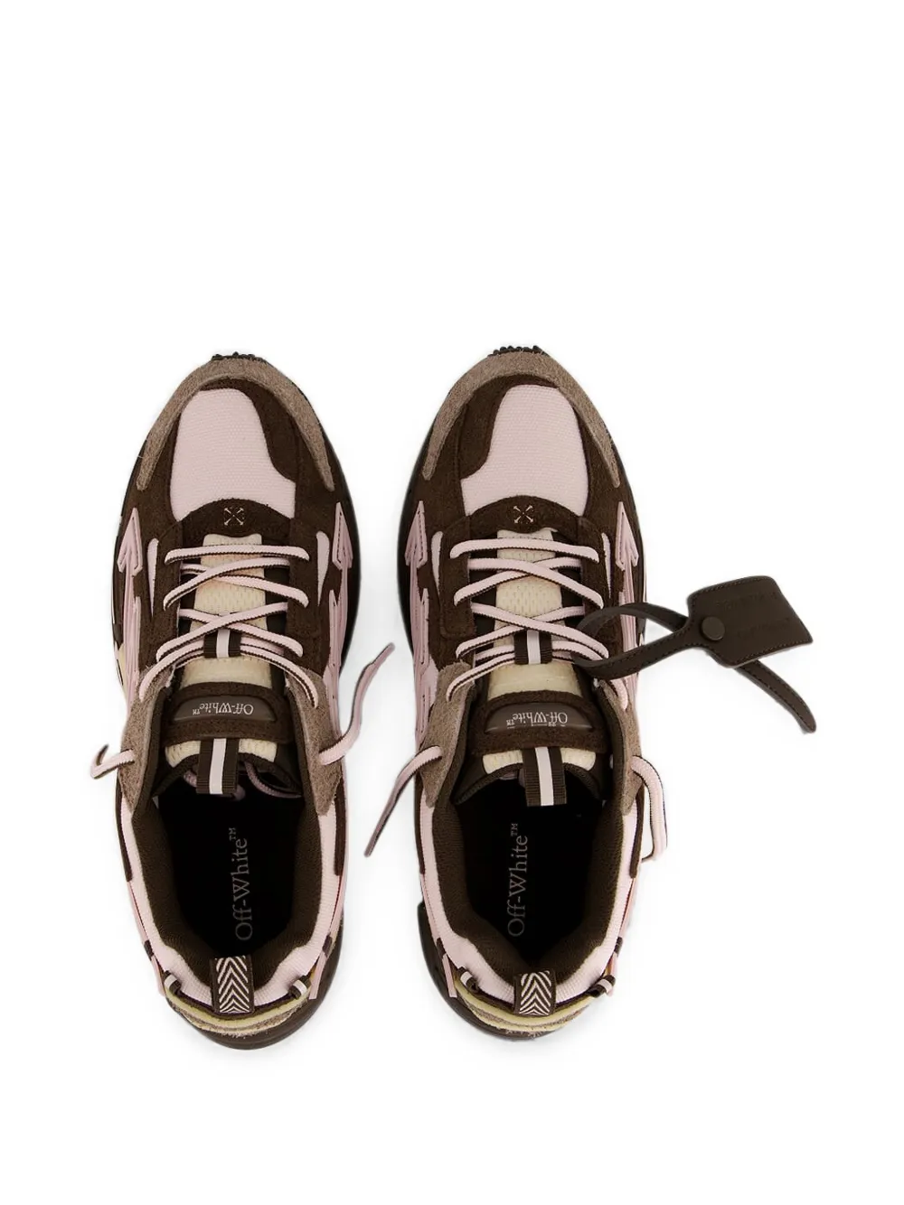 Off-White Be Right Back suede sneakers Bruin