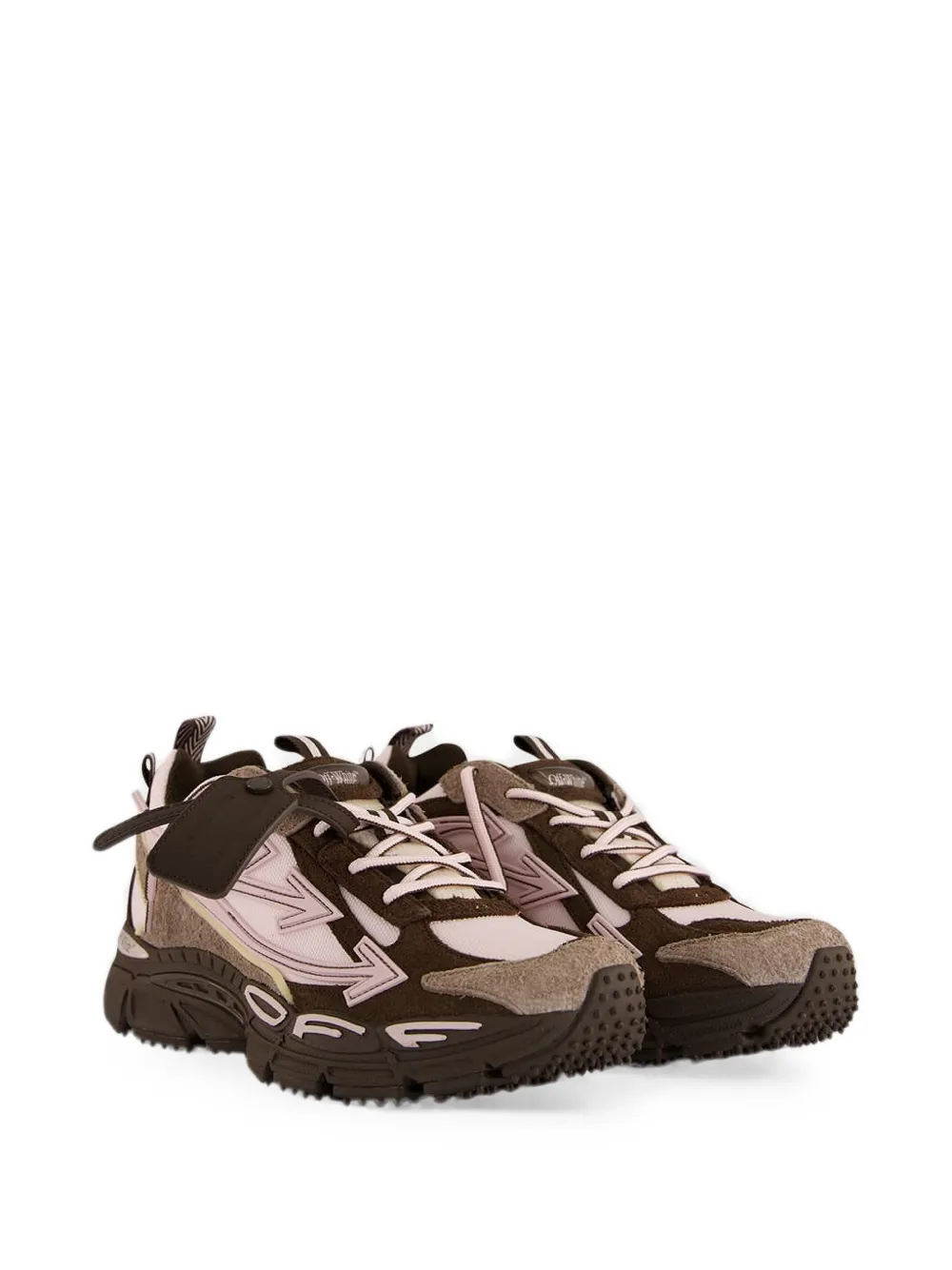 Off-White Be Right Back suede sneakers Bruin