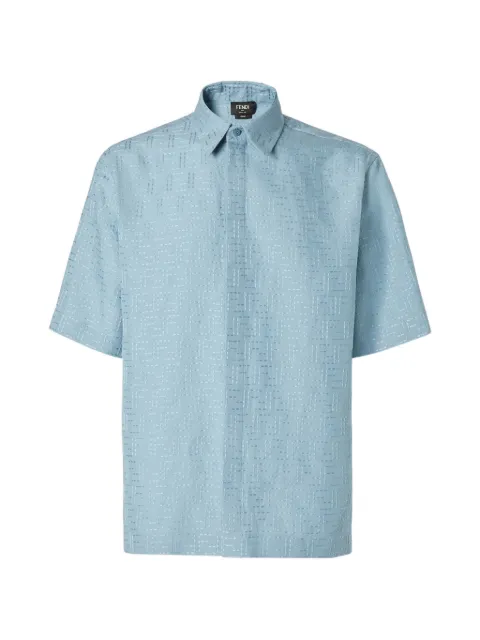FENDI FF jacquard shirt