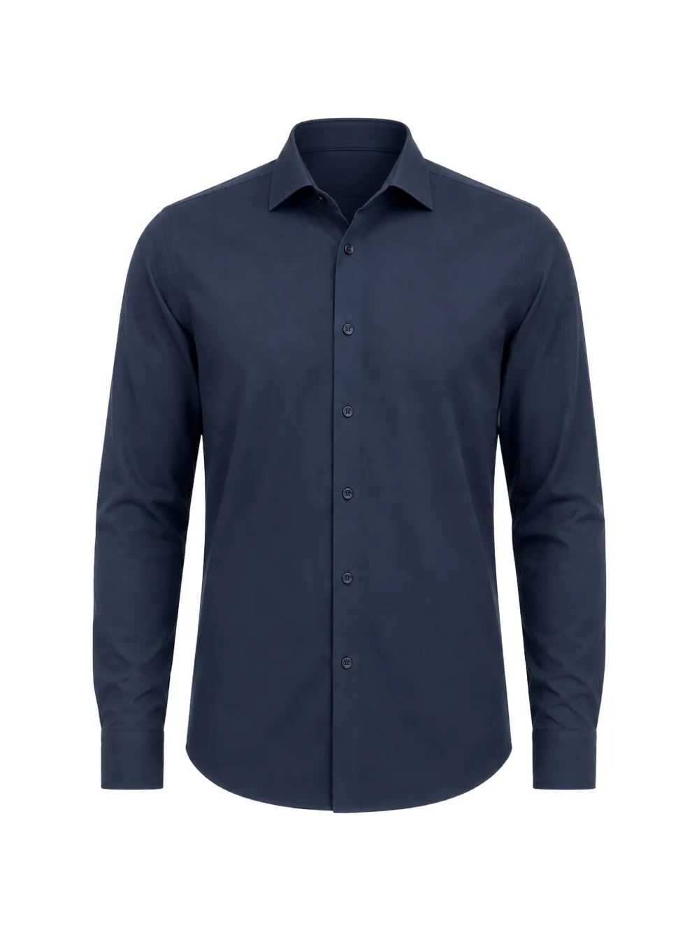 Kired long-sleeve button-up shirt - Blau