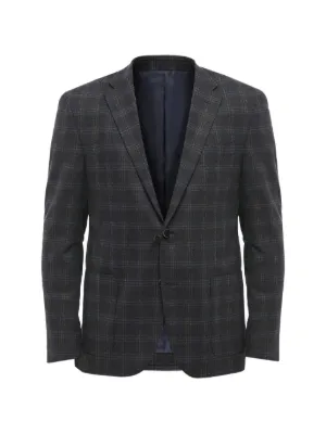 コルネリアーニ グレー系チェック 50 Corneliani ディストリクト チェック ジャケット | グレー | FARFETCH JP