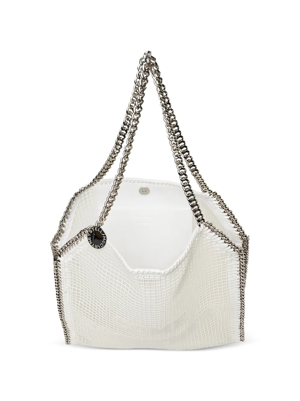 Stella McCartney Falabella crossbodytas met tekst Wit