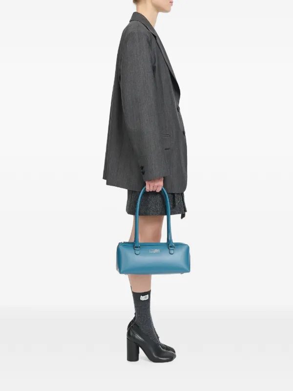 MM6 Maison Margiela Small Bauletto east-west Bag | Blue | FARFETCH