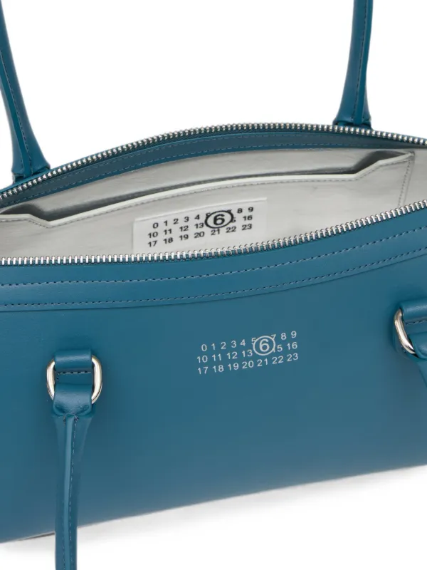 MM6 Maison Margiela Small Bauletto east-west Bag | Blue | FARFETCH