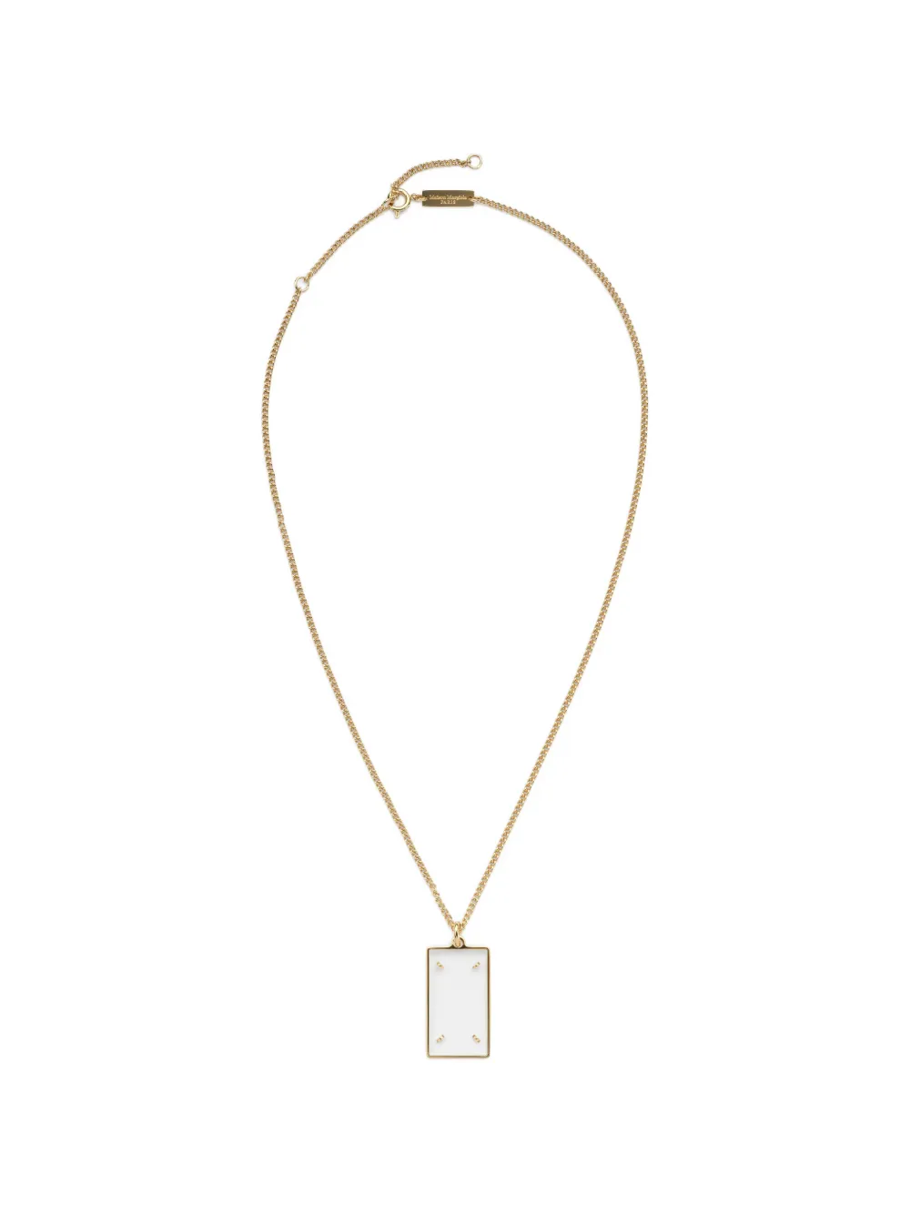 Maison Margiela Four Stitches pendant necklace - Oro